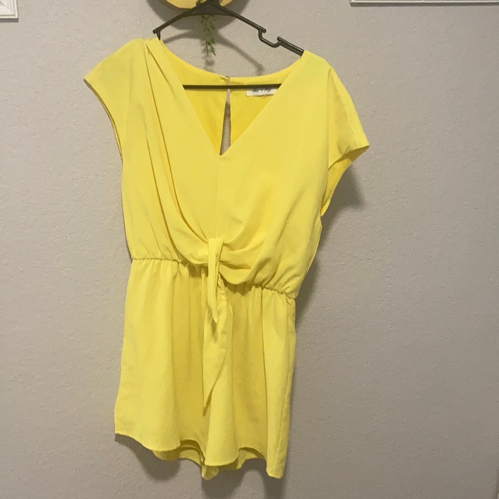 Yellow Romper